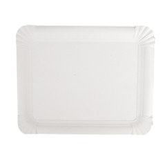 Image PLATEAUX PÂTISSERIE - PETITS  280 G/M2 20x16,5CM BLANC CARTON (250 UNITÉ) #4