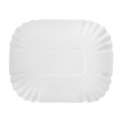 Image PLATEAUX  300 G/M2 15x12x2 CM BLANC CARTON (2000 UNITÉ) #4