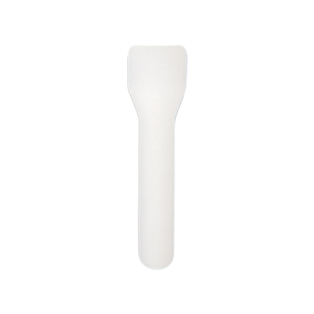 Image CUILLÈRES À GLACES 'PAPER CUTLERY' 960 G/M2 9,5 CM BLANC PAPIER (500 UNITÉ) #1