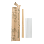 BAGUETTES CHINOISES EN SACHET KRAFT 20 CM NATUREL BAMBOU (100 UNITÉ) Image BAGUETTES CHINOISES EN SACHET KRAFT 20 CM NATUREL BAMBOU (100 UNITÉ) #4
