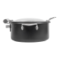 CHAFING DISH ROND AVEC FENÊTRE 4 L Ø 28x38,2x16,8 CM NOIR INOX + CRISTAL (1 UNITÉ) Image CHAFING DISH ROND AVEC FENÊTRE 4 L Ø 28x38,2x16,8 CM NOIR INOX + CRISTAL (1 UNITÉ) #6