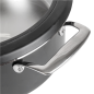 CHAFING DISH ROND AVEC FENÊTRE 4 L Ø 28x38,2x16,8 CM NOIR INOX + CRISTAL (1 UNITÉ) Image CHAFING DISH ROND AVEC FENÊTRE 4 L Ø 28x38,2x16,8 CM NOIR INOX + CRISTAL (1 UNITÉ) #8