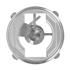 Image BASE POUR 268.71  Ø28,2x14,2 CM ARGENTE INOX (1 UNITÉ) #3