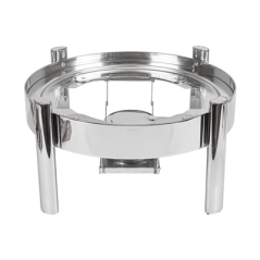 BASE POUR 268.71  37,5x37,5x20,5 CM ARGENTE INOX (1 UNITÉ)