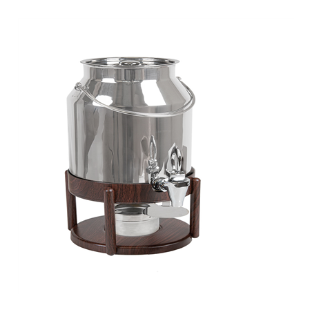 Image DISTRIBUTEUR POUR BOISSONS CHAUDES 6L 6 L 20,3x27x43,5 CM ARGENTE INOX (1 UNITÉ) #1