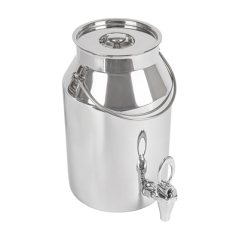 Image DISTRIBUTEUR POUR BOISSONS CHAUDES 6L 6 L 20,3x27x43,5 CM ARGENTE INOX (1 UNITÉ) #3