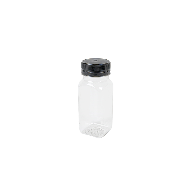 MINI BOUTEILLES 125 ML 4,3x4,3x11 CM TRANSPARENT RPET (513 UNITÉ)