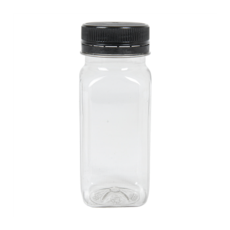 MINI BOUTEILLES 125 ML 4,3x4,3x11 CM TRANSPARENT RPET (513 UNITÉ)