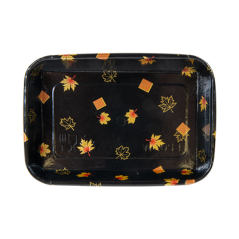 Image RÉCIPIENTS POUR "SUSHI"  20PE + 280 +16PE G/M2 16,5x11,5x2,4 CM NOIR KRAFT (600 UNITÉ) #4