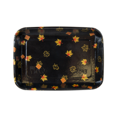 Image RÉCIPIENTS POUR "SUSHI"  20PE + 280 +16PE G/M2 18,5x12,9x2,4 CM NOIR KRAFT (600 UNITÉ) #4