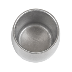 Image GOBELETS 'ARTINOX' 120 ML Ø 6x6,5 CM ARGENTE INOX (10 UNITÉ) #3