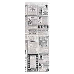 Image SACS BAGUETTTE GARNI 'TIMES' 35 G/M2 12+4x35 CM BLANC PARCH.INGRAISSABLE (500 UNITÉ) #1