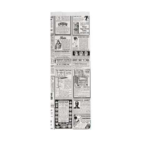 Image SACS BAGUETTTE GARNI 'TIMES' 35 G/M2 12+4x35 CM BLANC PARCH.INGRAISSABLE (500 UNITÉ) #1
