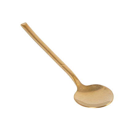 PETITES CUILLÈRES 'ARTINOX'  15 CM DORE INOX (6 UNITÉ)