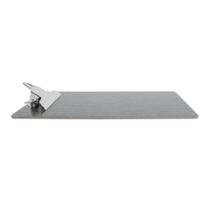 PLANCHE PORTE MENU AVEC PINCE  22,9x31,8x0,4 CM NOIR MDF (12 UNITÉ)