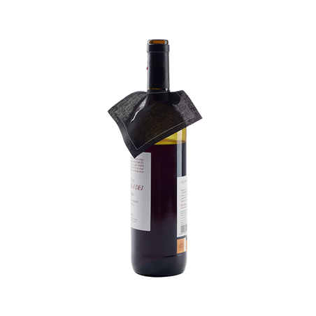 100 U. CHIFFONS ANTI-GOUTTES 'CUBI-DRAP'  10x10 CM NOIR COTON (1 UNITÉ)