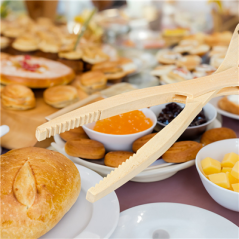 Image PINCE SERVICE  30x7 CM NATUREL BOIS (1 UNITÉ) #6