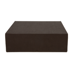 BOÎTES PATISSERIES SANS FENÊTRE 'THEPACK' 250 G/M2 32x32x10 CM CHOCOLAT CARTON ONDULÉ NANO-MICRO (100 UNITÉ)