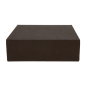 Image BOÎTES PATISSERIES SANS FENÊTRE 'THEPACK' 250 G/M2 32x32x10 CM CHOCOLAT CARTON ONDULÉ NANO-MICRO (100 UNITÉ) #2