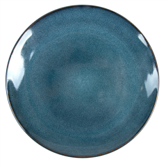 Image ASSIETTES 'AKALA'  Ø27x17,7x3,4 CM BLEU STONEWARE (6 UNITÉ) #1