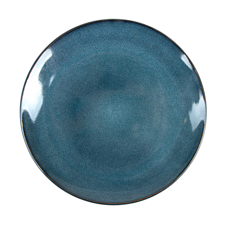 Image ASSIETTES 'AKALA'  Ø27x17,7x3,4 CM BLEU STONEWARE (6 UNITÉ) #1