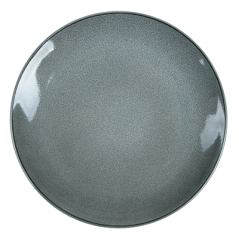 Image ASSIETTES 'AKALA'  Ø27x17,7x3,4 CM GRIS VERDÂTRE STONEWARE (6 UNITÉ) #1