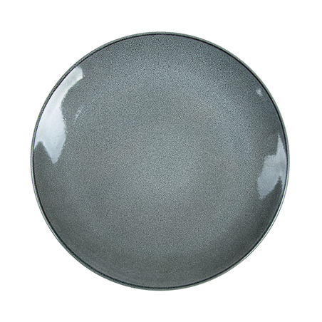 Image ASSIETTES 'AKALA'  Ø27x17,7x3,4 CM GRIS VERDÂTRE STONEWARE (6 UNITÉ) #1