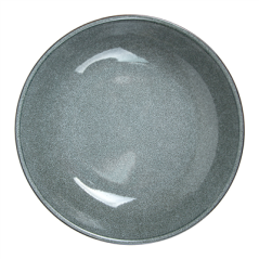 Image ASSIETTES CREUSES 'AKALA'  Ø20x11,2x4,4 CM GRIS VERDÂTRE STONEWARE (6 UNITÉ) #1