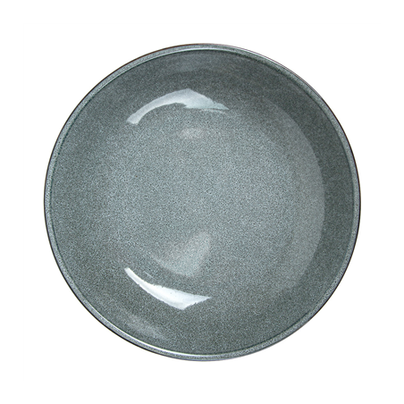 Image ASSIETTES CREUSES 'AKALA'  Ø20x11,2x4,4 CM GRIS VERDÂTRE STONEWARE (6 UNITÉ) #1