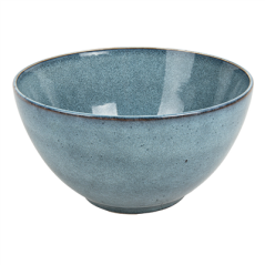 Image BOL 'AKALA' 2,5 L Ø23,5x12,2 CM BLEU STONEWARE (3 UNITÉ) #1