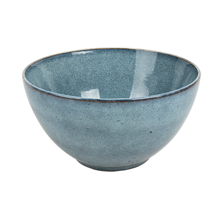 Image BOL 'AKALA' 2,5 L Ø23,5x12,2 CM BLEU STONEWARE (3 UNITÉ) #1