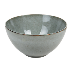 Image BOL 'AKALA' 2,5 L Ø23,5x12,2 CM GRIS VERDÂTRE STONEWARE (3 UNITÉ) #1