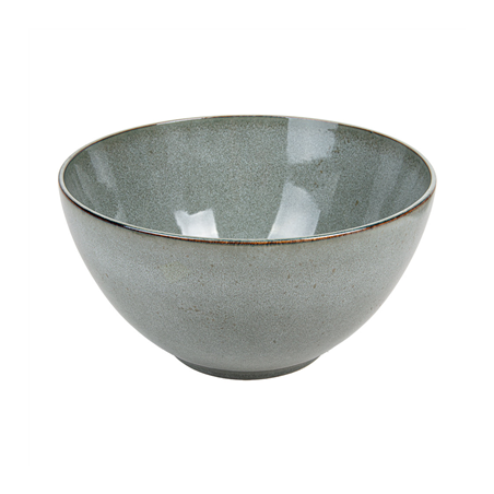 Image BOL 'AKALA' 2,5 L Ø23,5x12,2 CM GRIS VERDÂTRE STONEWARE (3 UNITÉ) #1