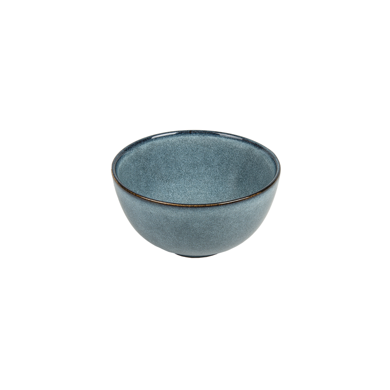 BOL 'AKALA' 580 ML Ø14x7,7 CM BLEU STONEWARE (6 UNITÉ)