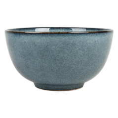 BOL 'AKALA' 580 ML Ø14x7,7 CM BLEU STONEWARE (6 UNITÉ)