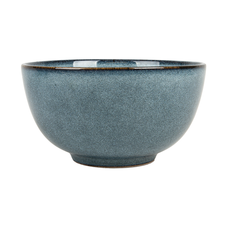 BOL 'AKALA' 580 ML Ø14x7,7 CM BLEU STONEWARE (6 UNITÉ)