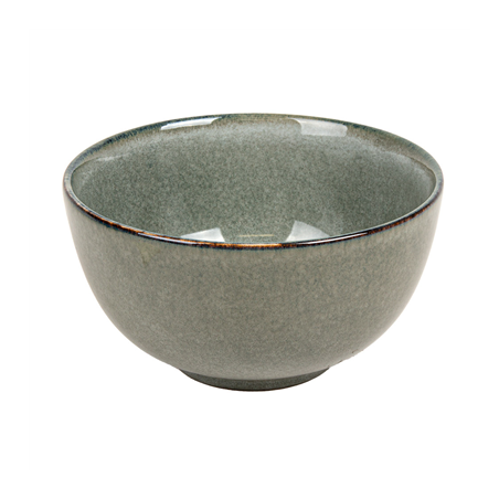 Image BOL 'AKALA' 580 ML Ø14x7,7 CM GRIS VERDÂTRE STONEWARE (6 UNITÉ) #1