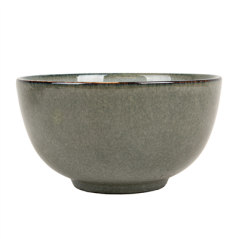 BOL 'AKALA' 580 ML Ø14x7,7 CM GRIS VERDÂTRE STONEWARE (6 UNITÉ)
