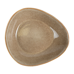 Image ASSIETTES CREUSES TRIANGULAIRES 'AKALA'  Ø21,5x19,5x5 CM TERRE STONEWARE (6 UNITÉ) #3