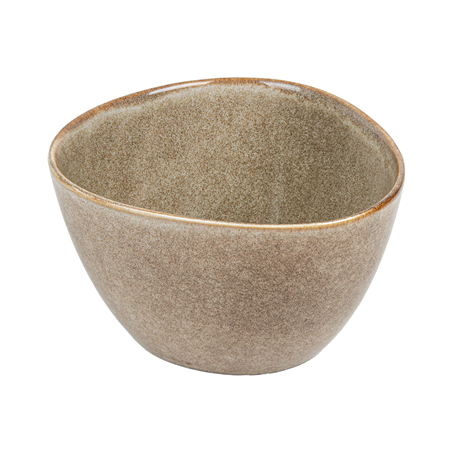 Image BOL TRIANGULAIRE 'AKALA' 680 ML Ø15x8,3 CM TERRE STONEWARE (6 UNITÉ) #1