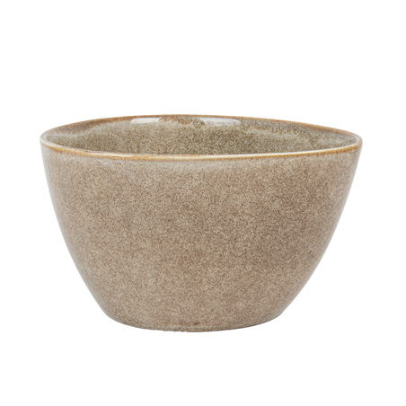 BOL TRIANGULAIRE 'AKALA' 680 ML Ø15x8,3 CM TERRE STONEWARE (6 UNITÉ)