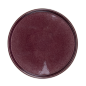 Image ASSIETTES 'AKALA'  Ø26,5x2,3 CM BORDEAUX STONEWARE (6 UNITÉ) #3