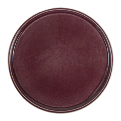 Image ASSIETTES 'AKALA'  Ø21x2 CM BORDEAUX STONEWARE (6 UNITÉ) #3