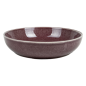 Image ASSIETTES CREUSES 'AKALA' 630 ML Ø20x4,5 CM BORDEAUX STONEWARE (6 UNITÉ) #2