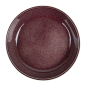 Image ASSIETTES CREUSES 'AKALA' 630 ML Ø20x4,5 CM BORDEAUX STONEWARE (6 UNITÉ) #5