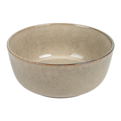 Image BOL 'AKALA' 680 ML Ø15x6,2 CM BEIGE STONEWARE (6 UNITÉ) #1