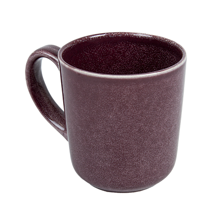 Image TASSES À CAFÉ 'AKALA' 390 ML Ø 9x6x10 CM BORDEAUX STONEWARE (6 UNITÉ) #1