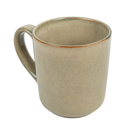 Image TASSES À CAFÉ 'AKALA' 390 ML Ø 9x6x10 CM BEIGE STONEWARE (6 UNITÉ) #1