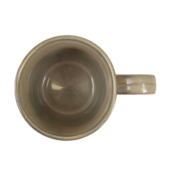 Image TASSES À CAFÉ 'AKALA' 390 ML Ø 9x6x10 CM BEIGE STONEWARE (6 UNITÉ) #3