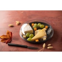 ASSIETTE SANTO GRISE Ø200